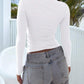 Y2K Long Sleeve Slim Lady With T