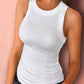 Essnce Women's Summer Casual Solid Color Slim Fit Tank Top