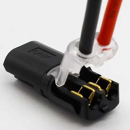 🎁Double-wire Push-in Connector with Locking Buckle