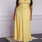 Lulah Drape Maxi Dress with Built-in Bra