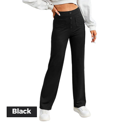 🔥Buy 2 FREE SHIPPING & Get 15% OFF💖High Waisted Elastic Casual Pants