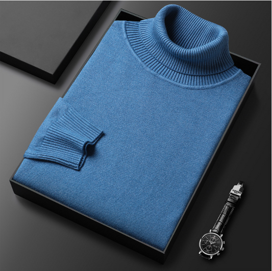 Men's Solid Color Premium Sweater