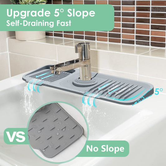 (BUY 2 SAVE15% For Kitchen and Bathroom🔥🔥 )Kitchen Sink Silicone Splash Guard